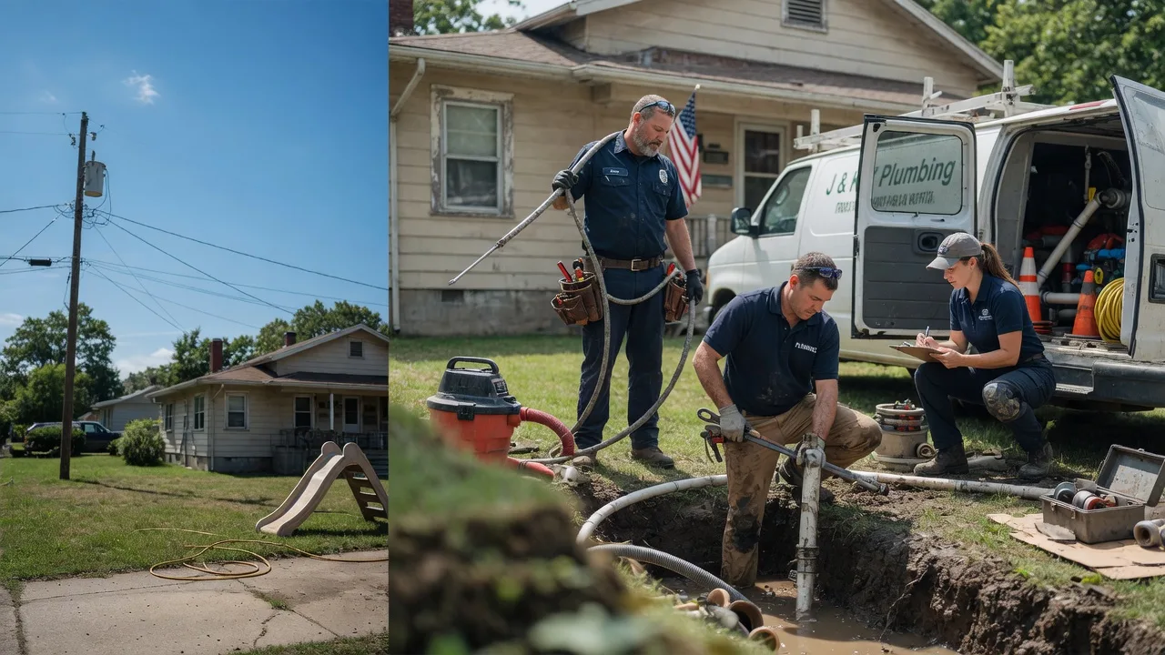 Drain Cleaning in Mounds, IL near me